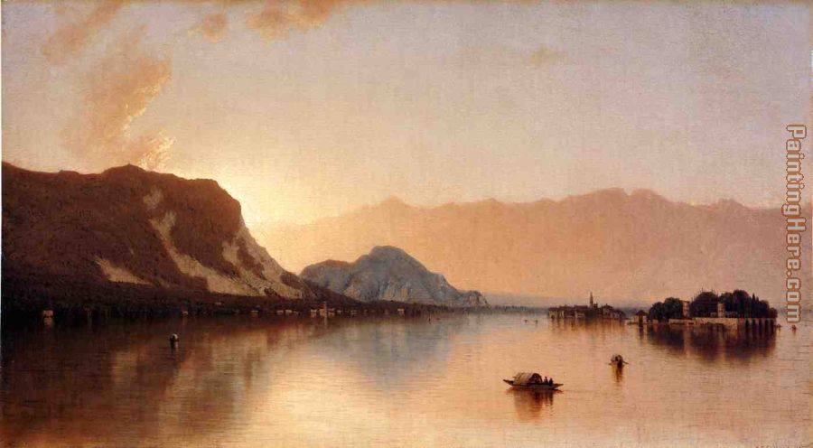 Isola Bella in Lago Maggiore painting - Sanford Robinson Gifford Isola Bella in Lago Maggiore art painting
